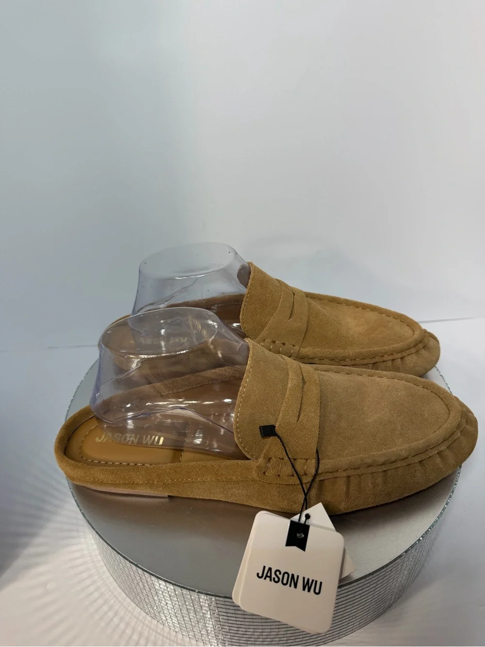 Jason Wu Men's Tan Suede Penny Loafers size  9.5 new W tags